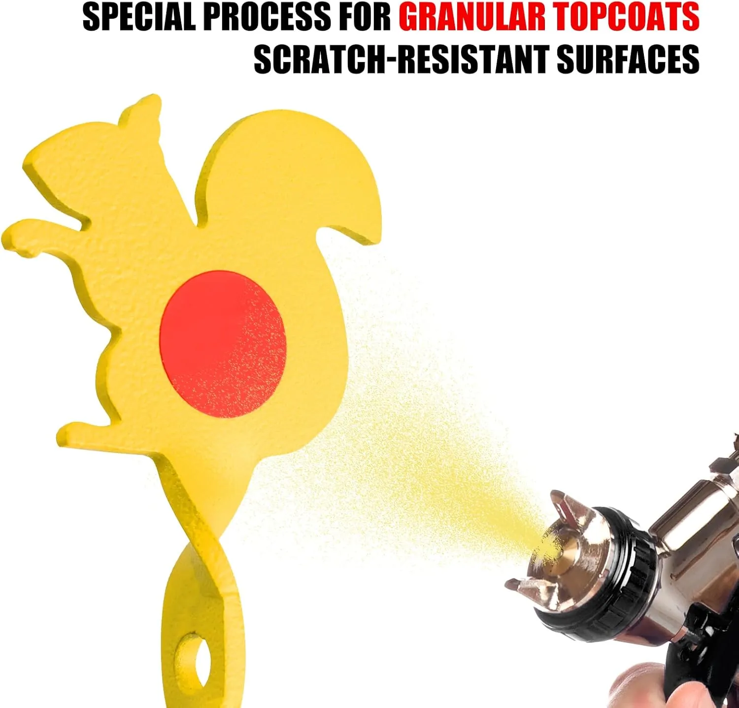 BB Gun Targets Set Hunting & Shooting Targets Spinning Steel - Bear, Bird, and Rooster Sets Three Different Designs, Suitable for Air Guns, Slingshots, Rifle