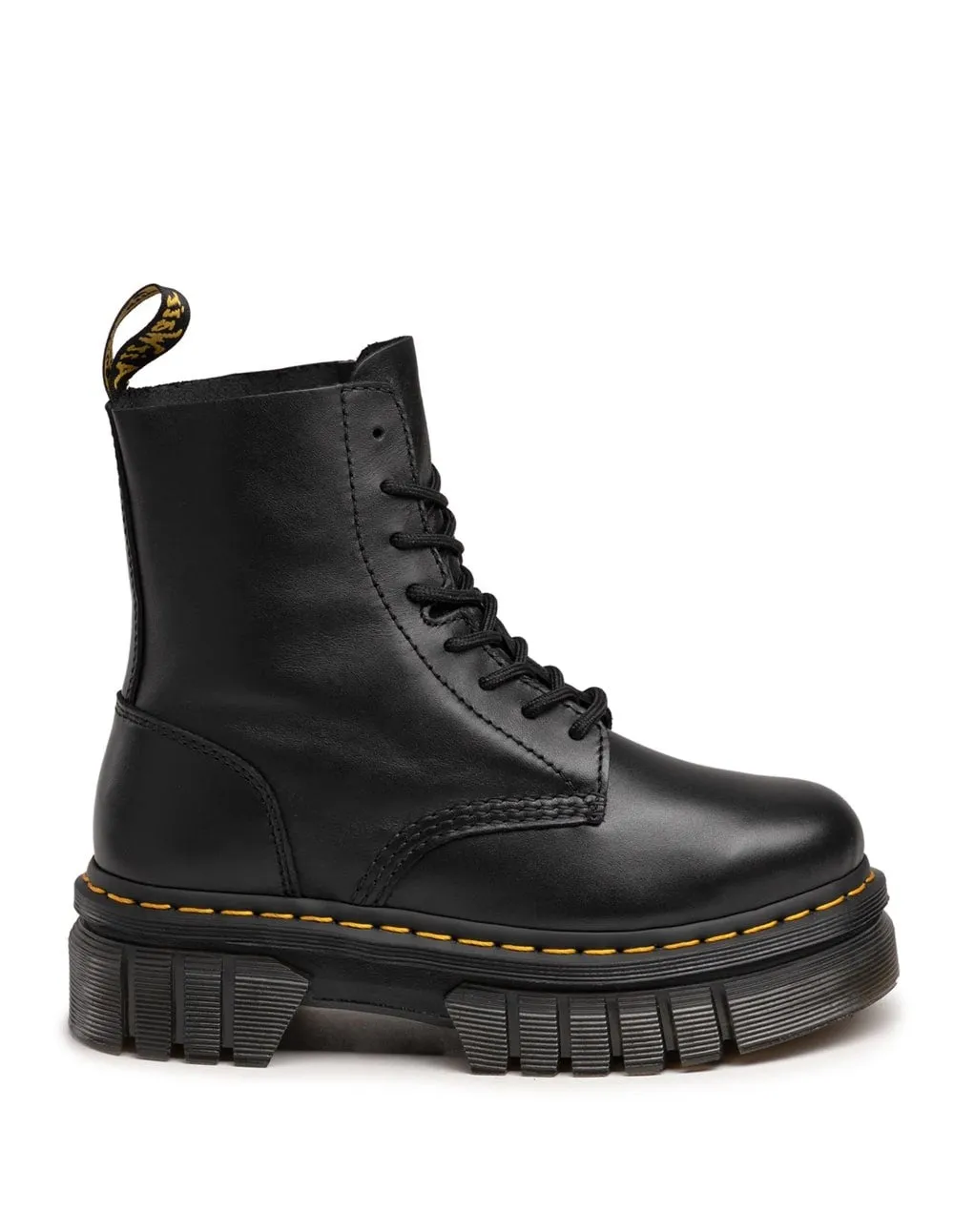 Botas Dr. Martens Audrick Con Plataforma Negras Mujer