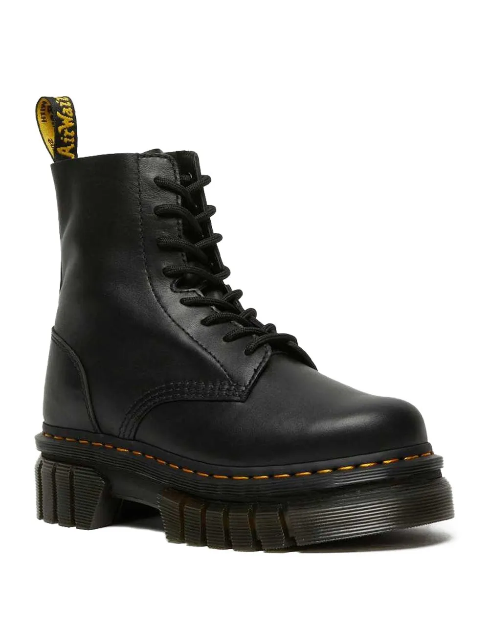 Botas Dr. Martens Audrick Con Plataforma Negras Mujer