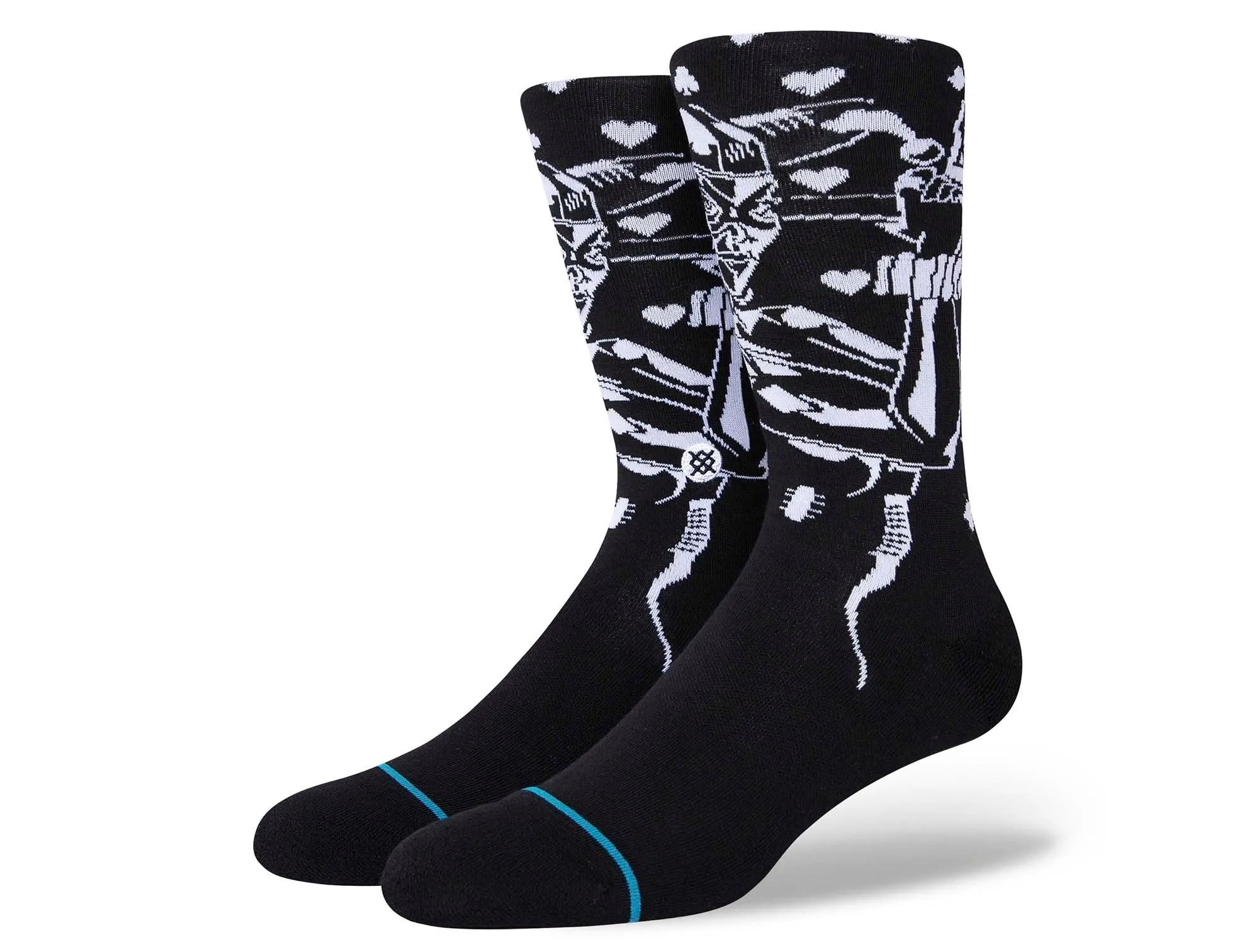 Calcetines Stance Quinn Unisex Negro