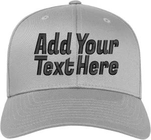 Custom Hats Design Your Own Baseball Cap Embroidered Dad Hat Personalized Text Adjustable Sports Outdoors