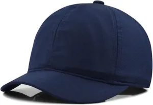 Fashion Short Brim Lightweight Quick Dry Baseball Cap Unconstructed Plain Low Profile Dad Hat for Men Women