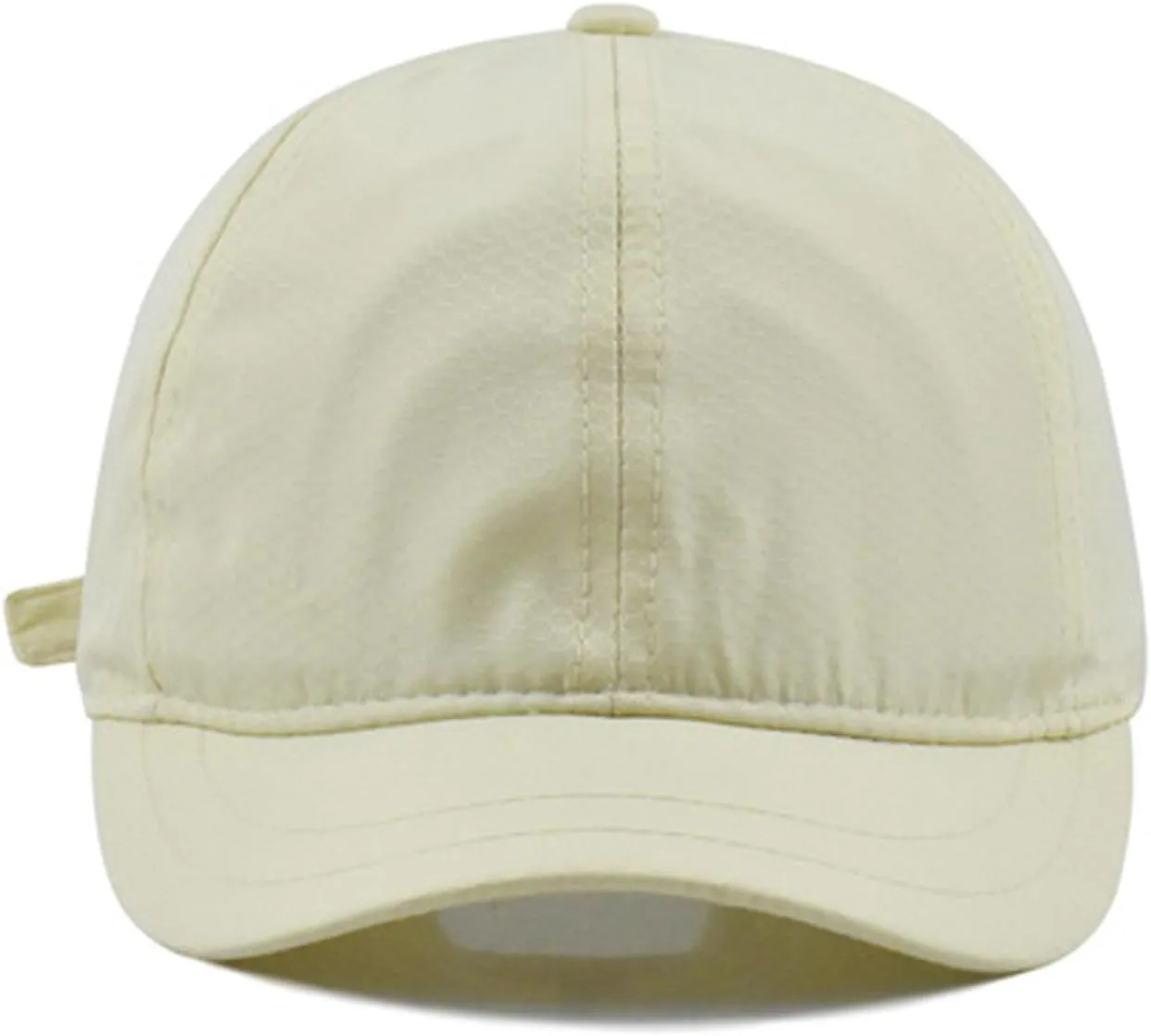 Fashion Short Brim Lightweight Quick Dry Baseball Cap Unconstructed Plain Low Profile Dad Hat for Men Women