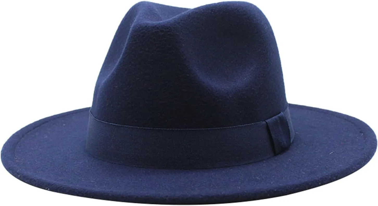 Fedora Hats for Mens Womens Fedora Hats Two Tone Wide Brim Fedora Hats Rancher Hat Fedora Sun Hats