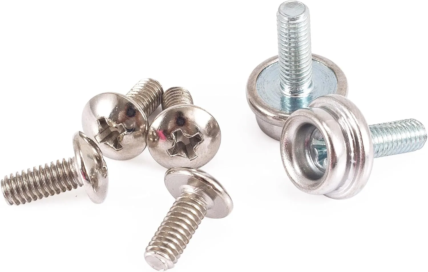 Football Helmet Repair Kit, Helmet Mask Screw Kit, Universal Facemask Hardware Kit, Stainless Steel Sports Helmets Repair Kit, Football Helmet Hardware Kit for Youth Baseball Sports
