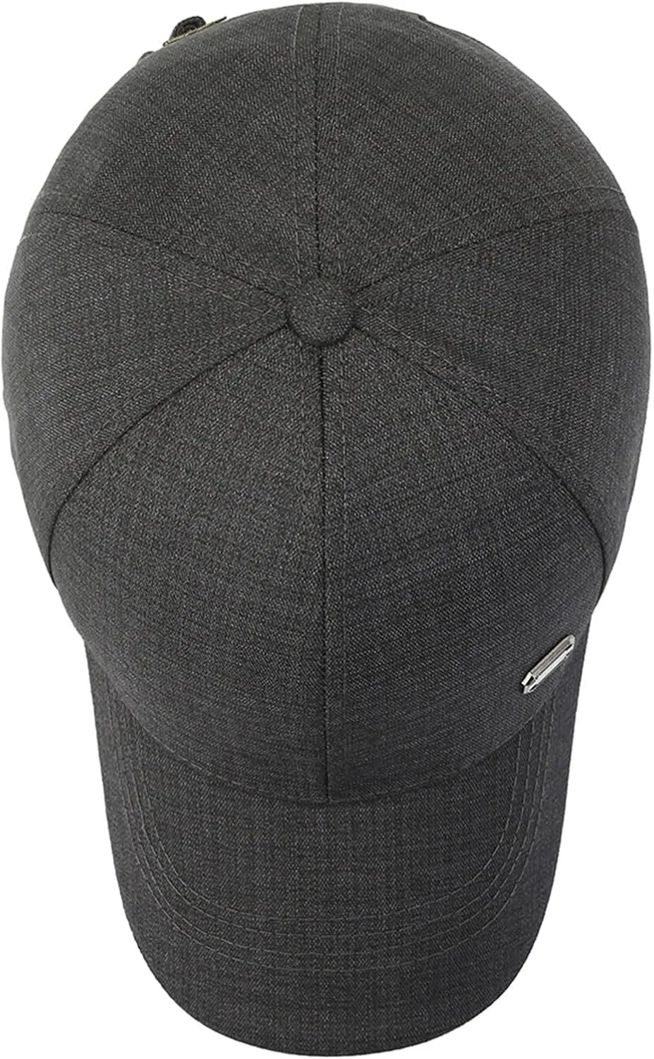Men's Blank Plain Structured Baseball Cap Vintage Trucker Hat Retro Low Profile Golf Dad Hats for Men