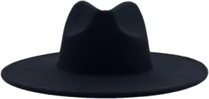 Men's Hat Wedding Hats for Women Vintage Wide Brim Cap Mixed Colors Woolen Felt Cowboy Hat