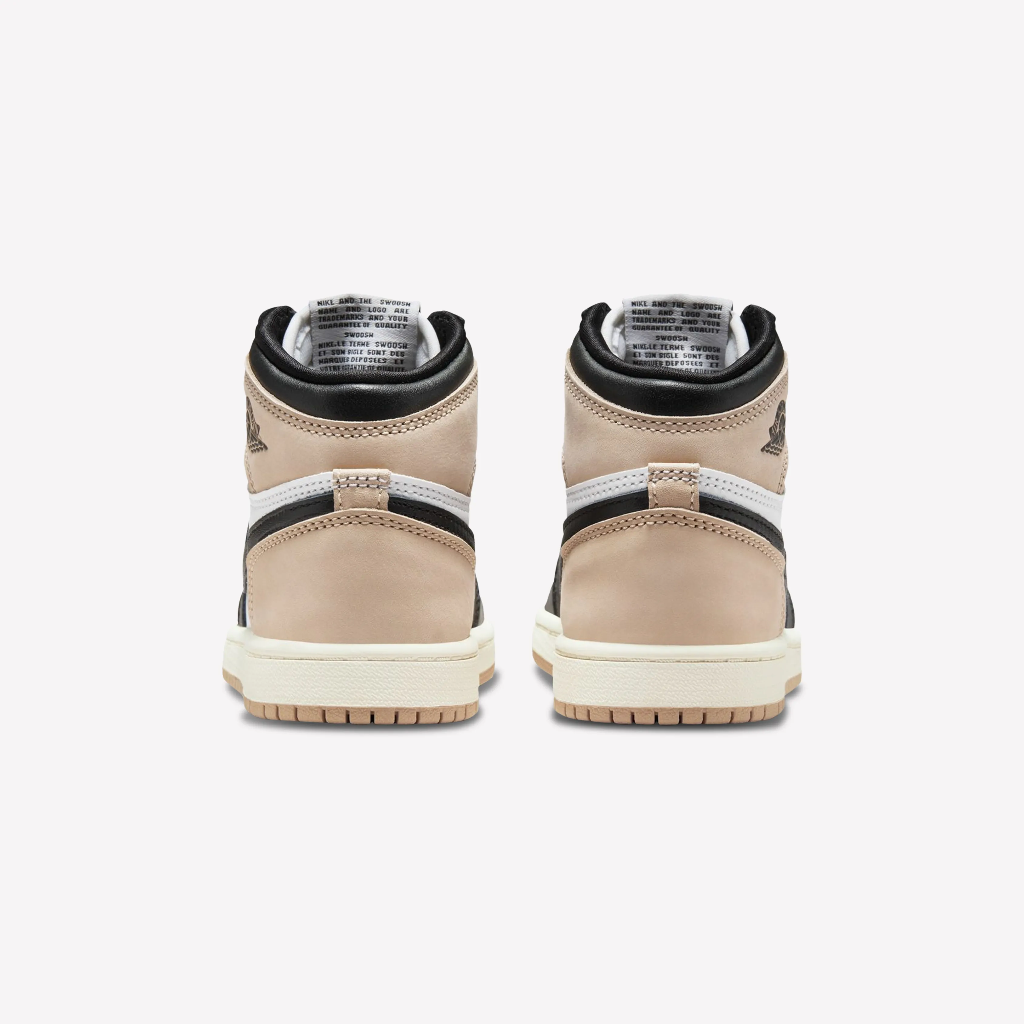 Nike Kids Jordan Retro 1 High OG  - Black/Legend Brown/White