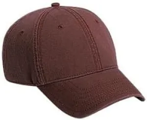 OTTO 6 Panel Low Profile Garment Washed Superior Cotton Twill