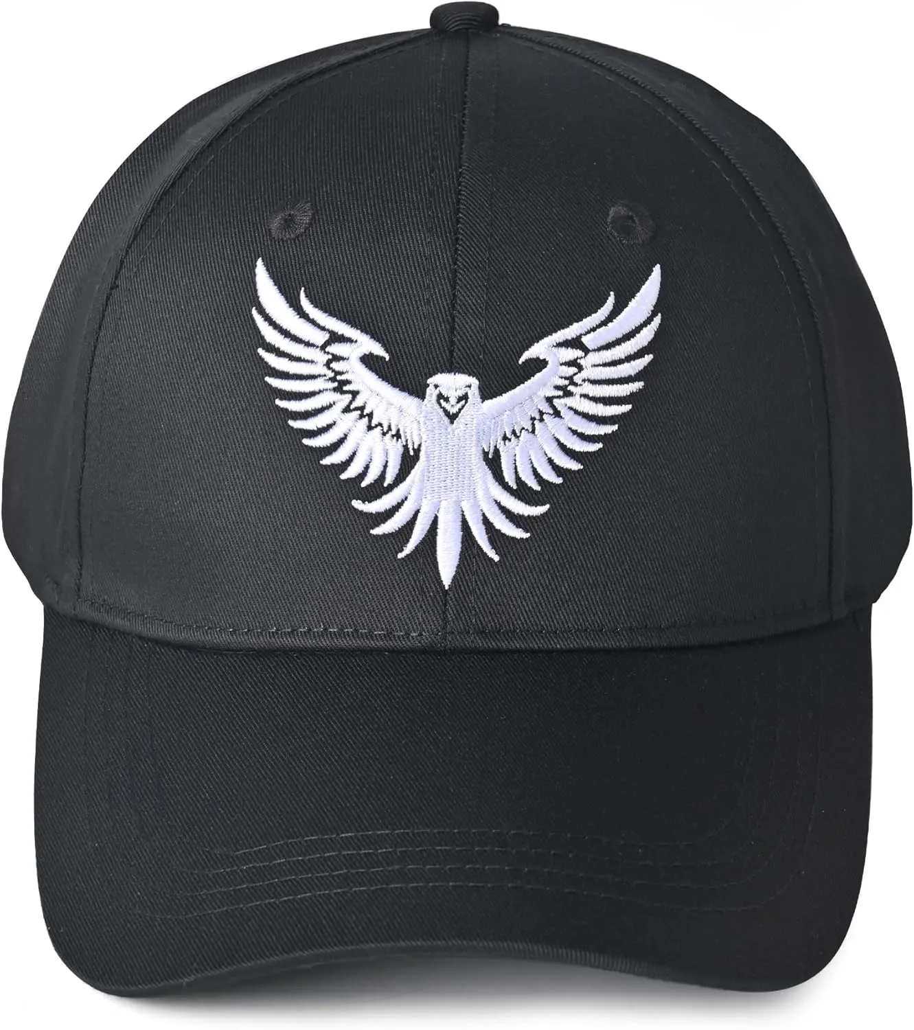 Panda/Eagle Baseball Cap for Women Men Adjustable Fit Structured Trendy Hat