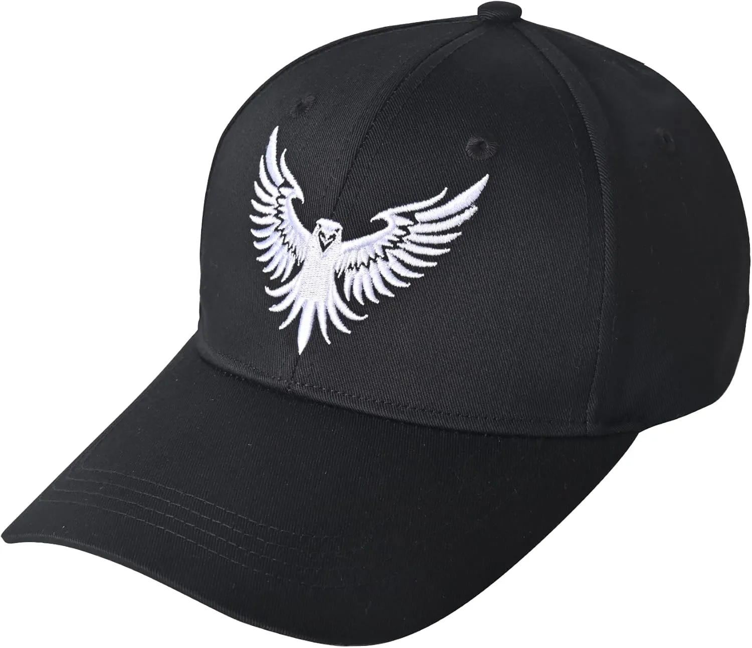 Panda/Eagle Baseball Cap for Women Men Adjustable Fit Structured Trendy Hat