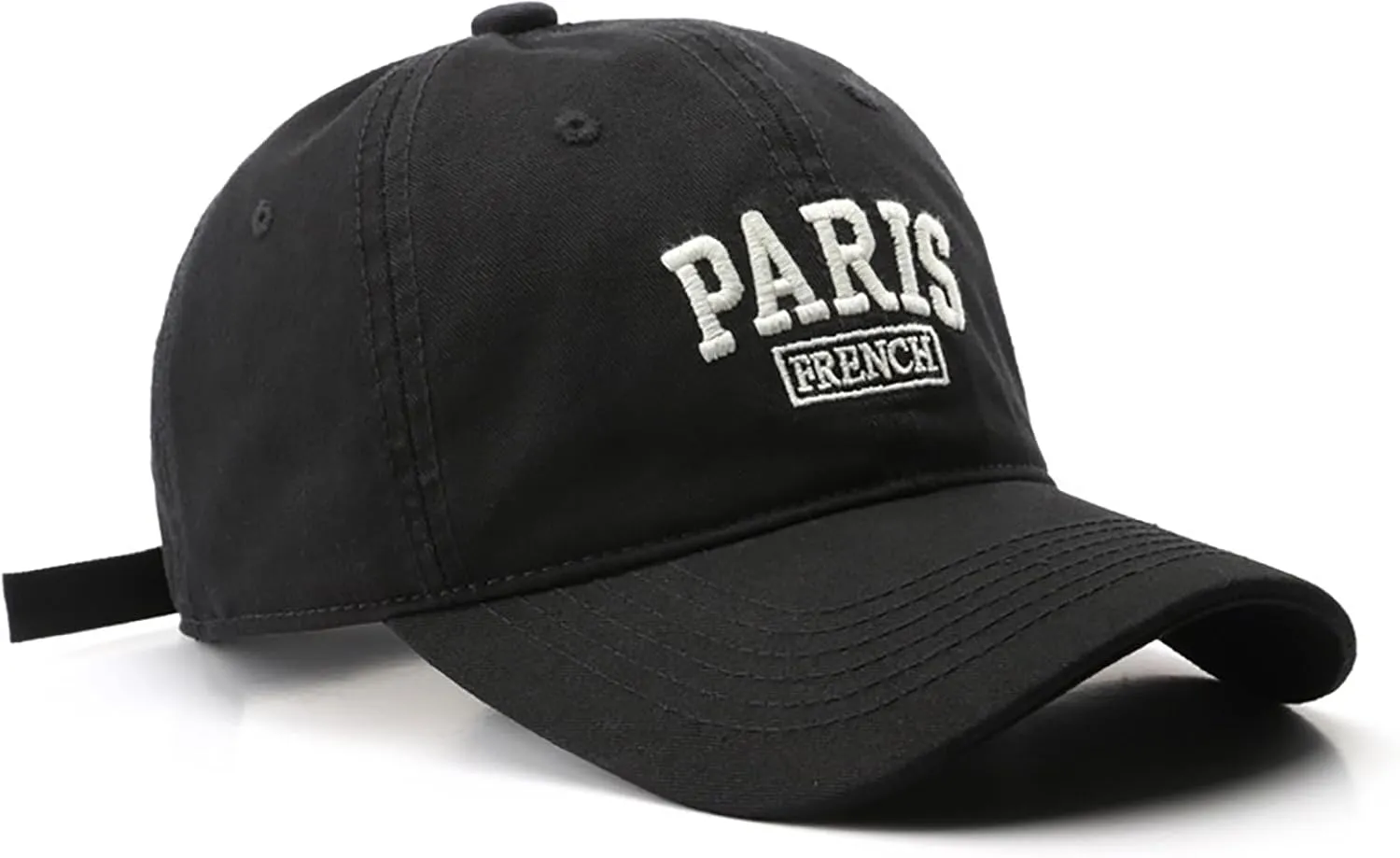 Paris Hat Unisex Baseball Cap Soft Sun Hat Adjustable Trucker Cap