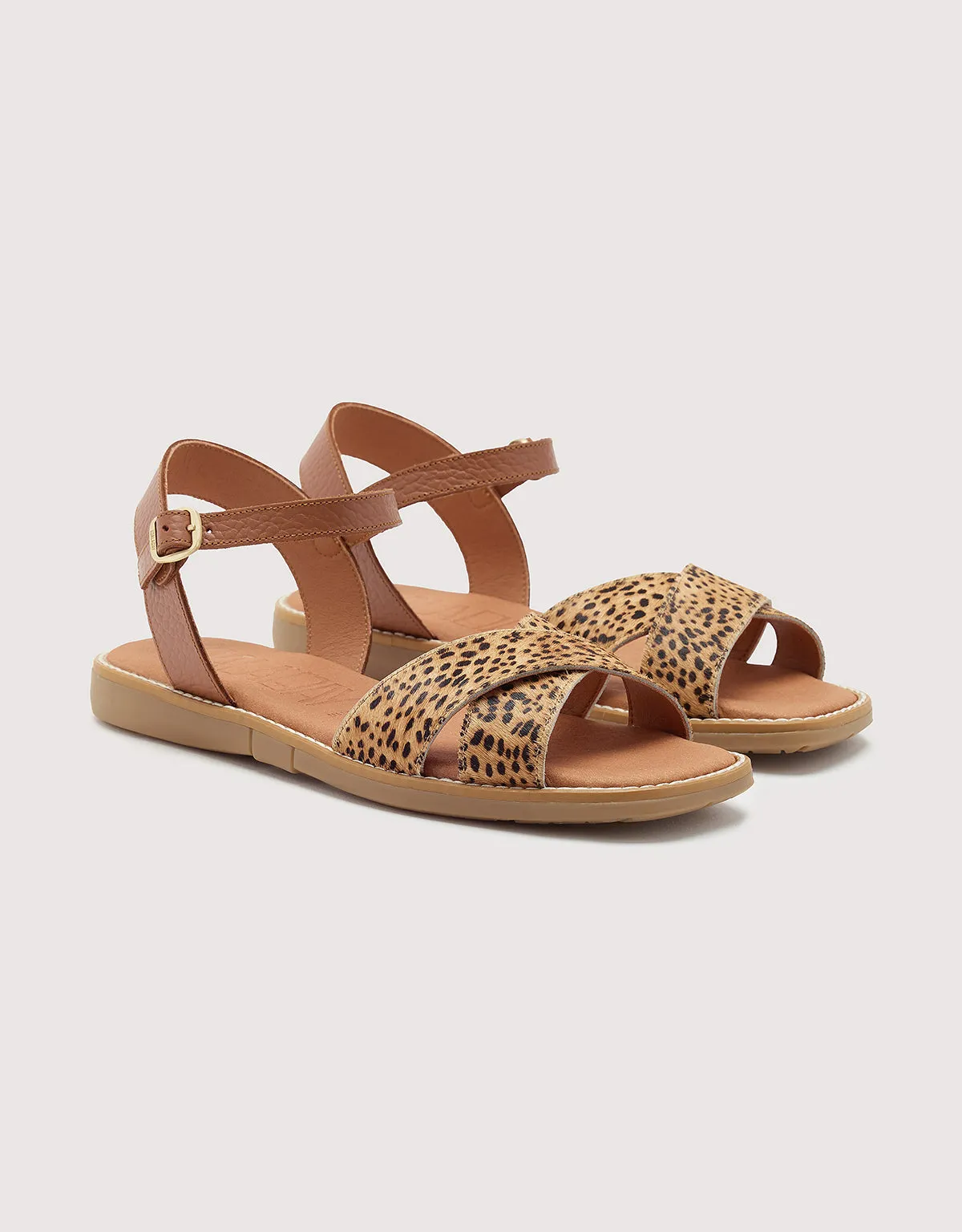 Sandalia Pala Animal Print - Masai