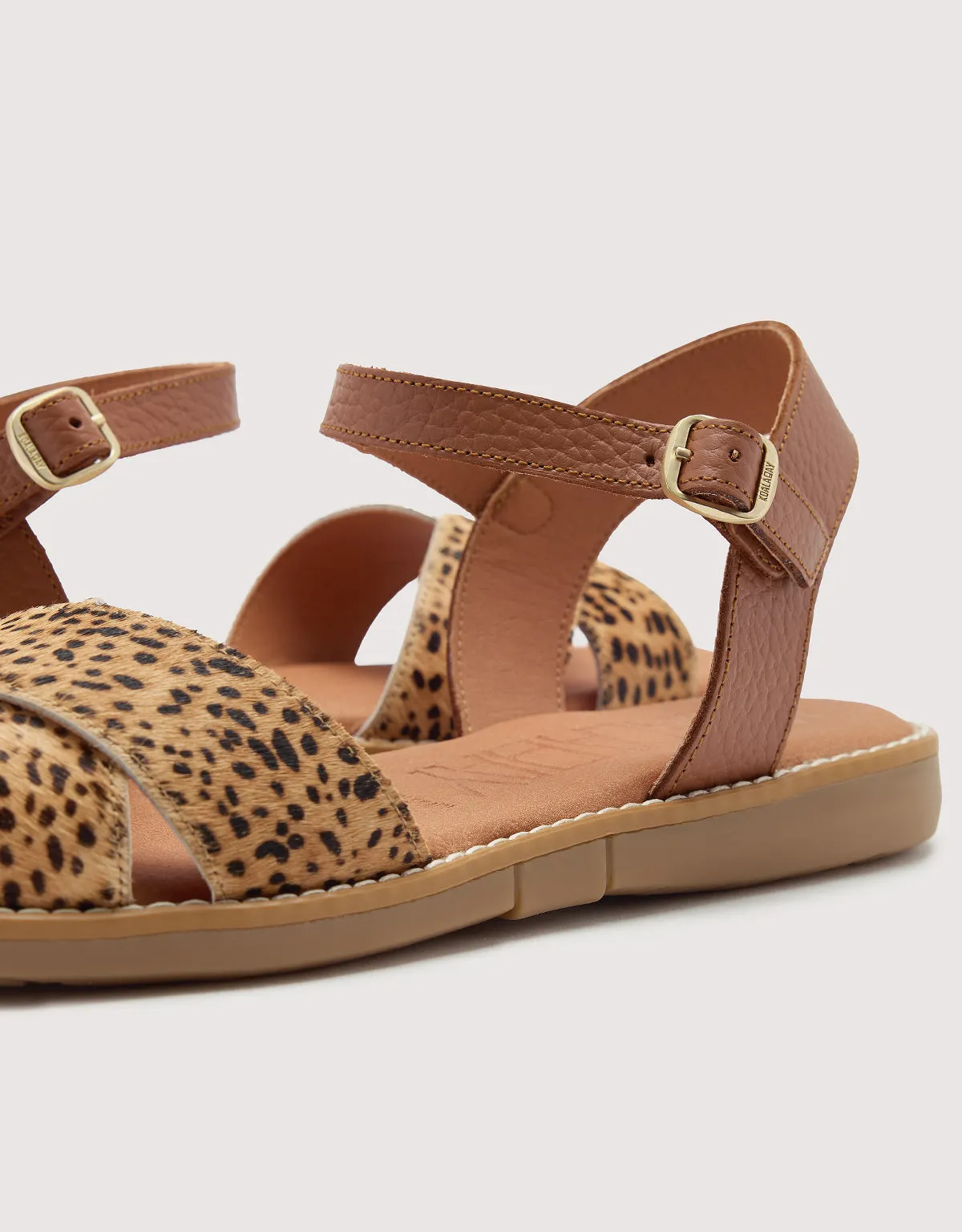 Sandalia Pala Animal Print - Masai