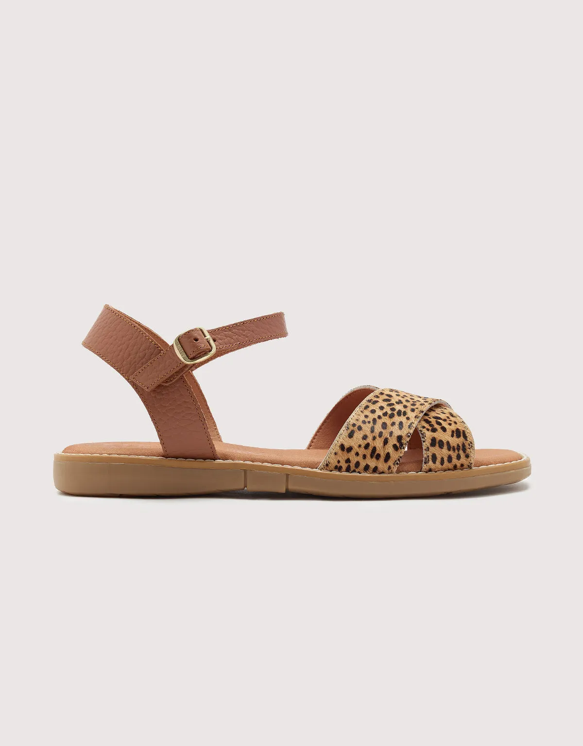 Sandalia Pala Animal Print - Masai