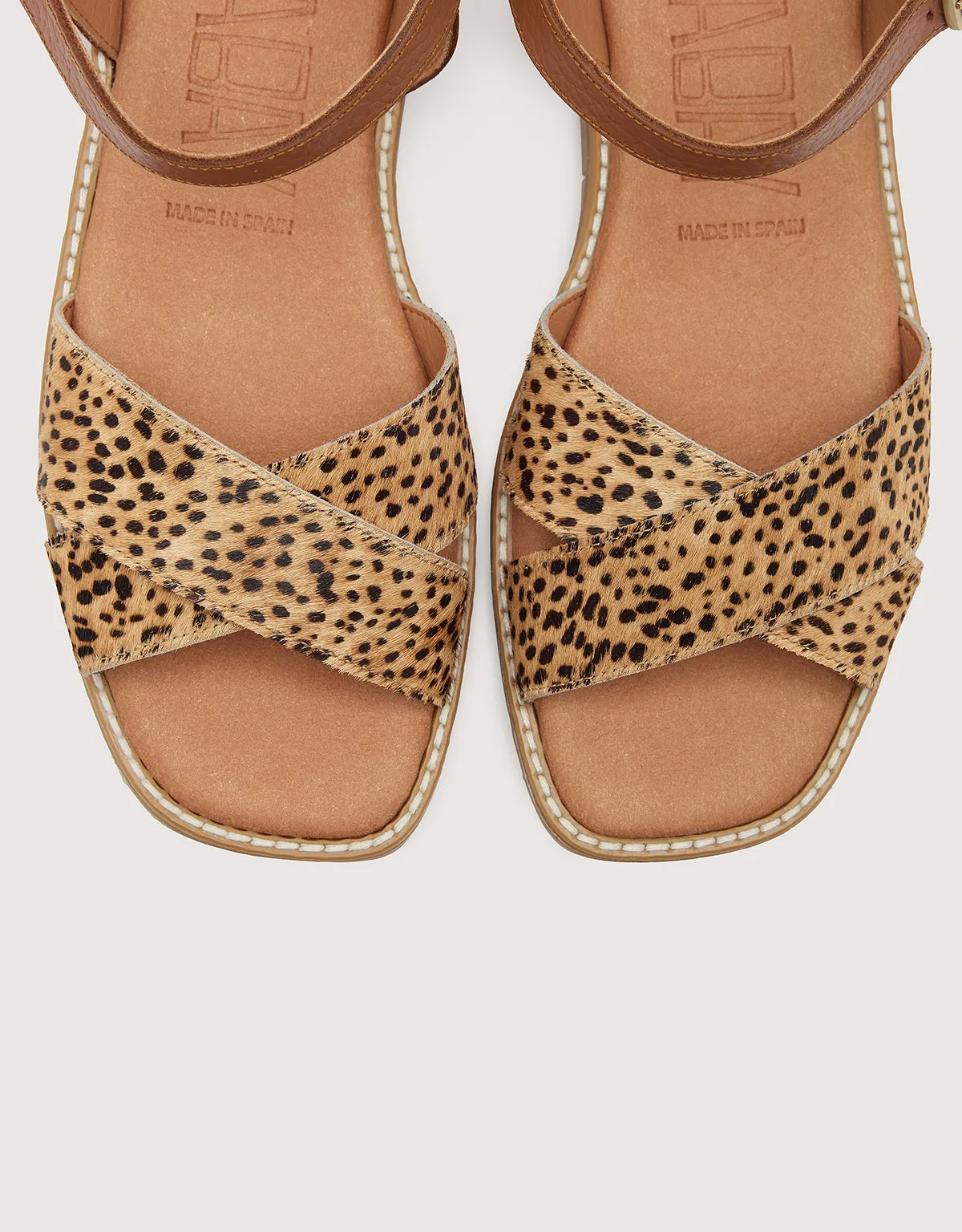 Sandalia Pala Animal Print - Masai