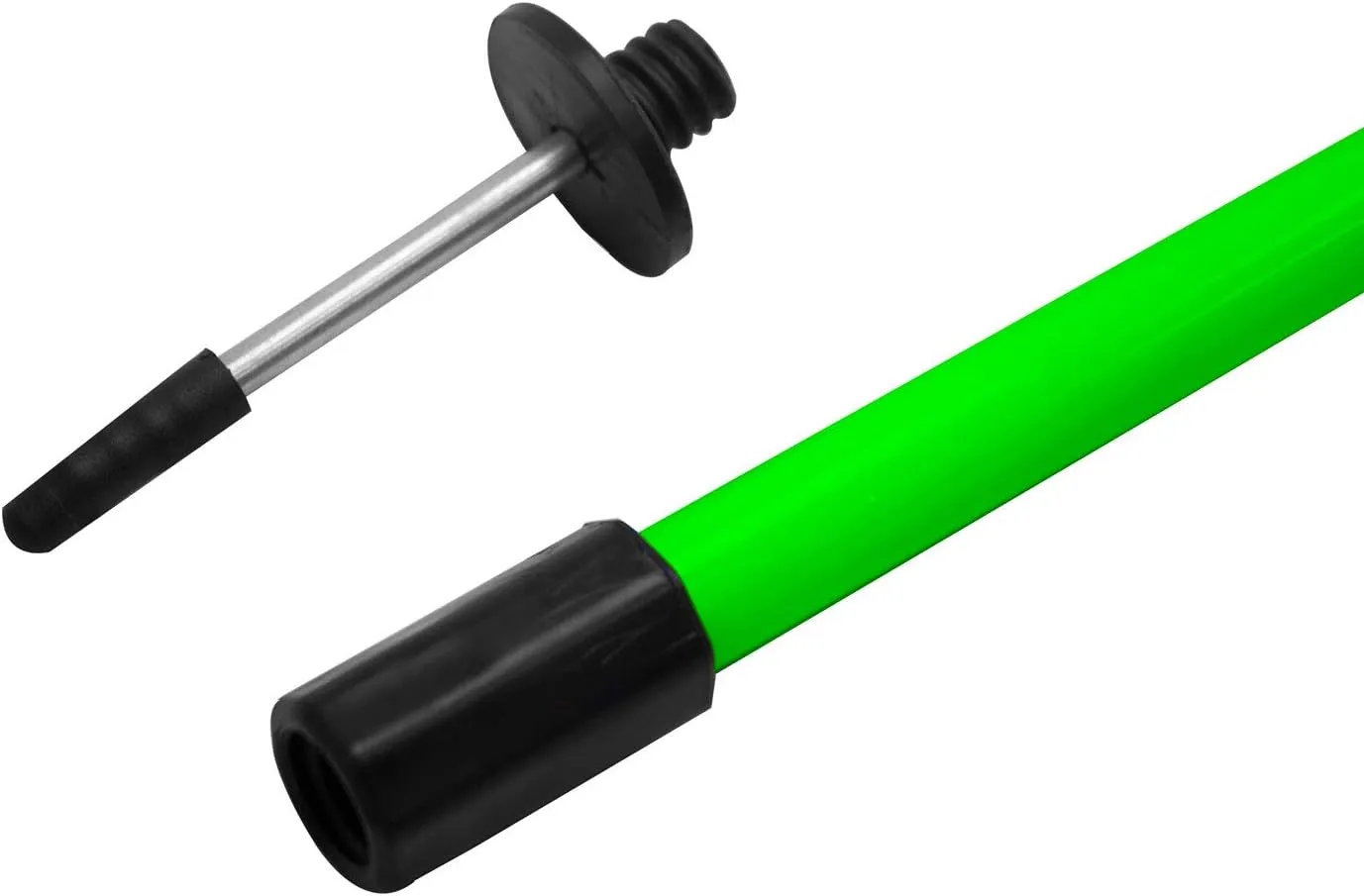 Soccer Innovations 1-Inch Speed and Agility Training Poles with Metal Spike, Set of 6
