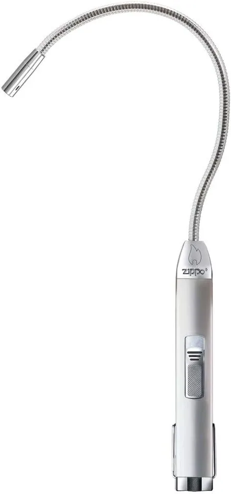 Zippo Silver Flex Neck Utility Lighter XL, Unfilled